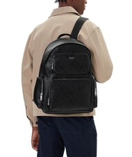 GUESS BOSTON Herren-Laptop-Rucksack (15,6 Zoll) SCHWARZ - PC-Rucks&auml;cke - 5