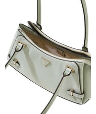 GUESS ROSALBA Schultertasche mit Saffiano-Print Salbei - Damentaschen - 4