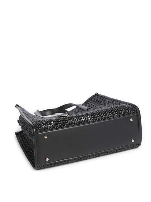 BRIGITTA Handtasche mit Schulterriemen SCHWARZ - Damentaschen