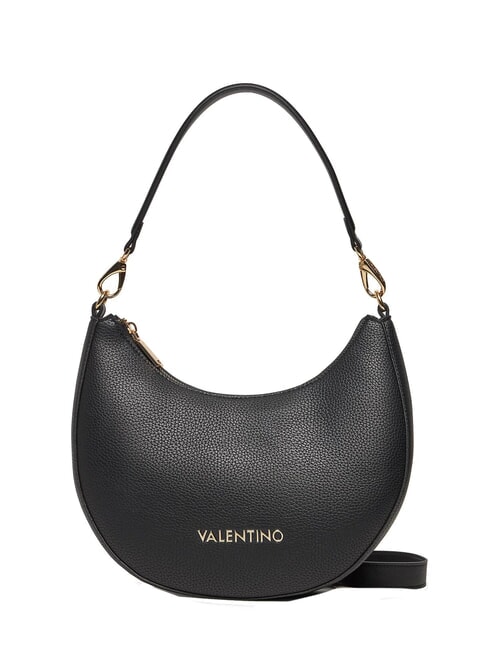 ALEXIA Schultertasche mit Schultergurt Schwarz - Damentaschen