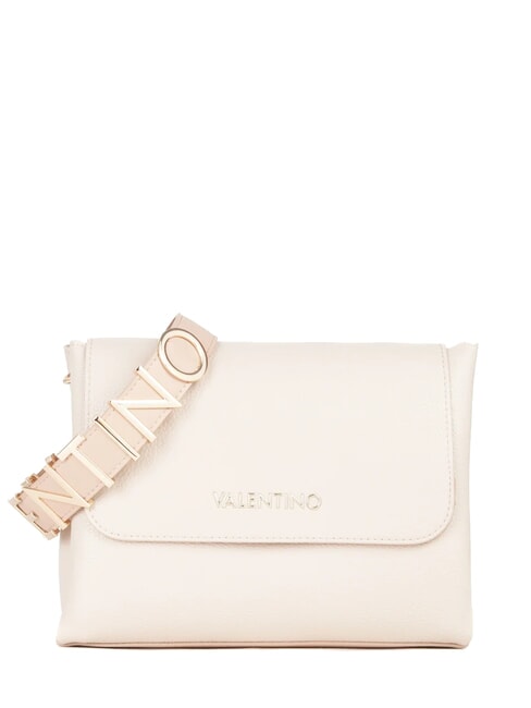 ALEXIA Tasche mit Metalllogo am Schultergurt ecru - Damentaschen