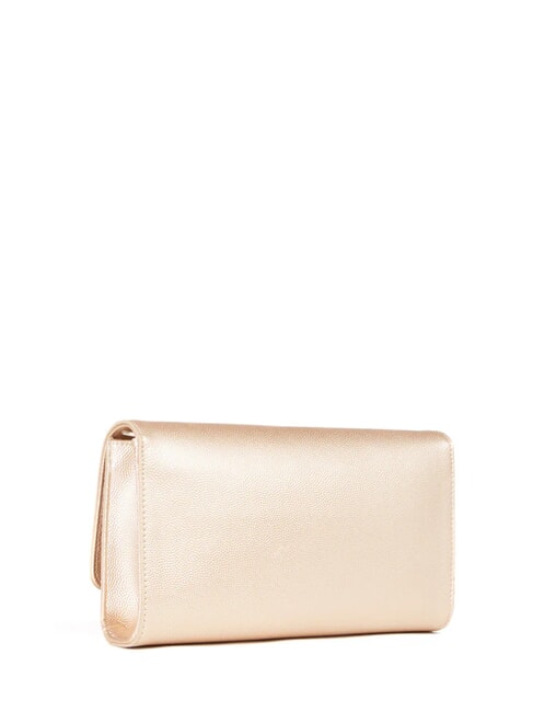 DIVINA Schulter-Clutch aus Metall Gold - Damentaschen