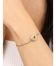 GUESS ROLLING HEARTS Armband mit Herz gelbes Gold - Armb&auml;nder - 2
