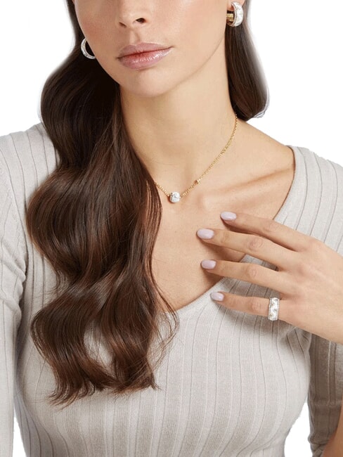 4G LOOP Halskette mit Charme Gold - Halsketten