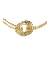 GUESS PERFECT Armband mit ineinander verschlungenen Kreisanh&auml;ngern gelbes Gold - Armb&auml;nder - 2