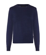 JOHN RICHMOND PARANA Lurex-Cardigan mit Rundhalsausschnitt Blau - Damenpullover - 3
