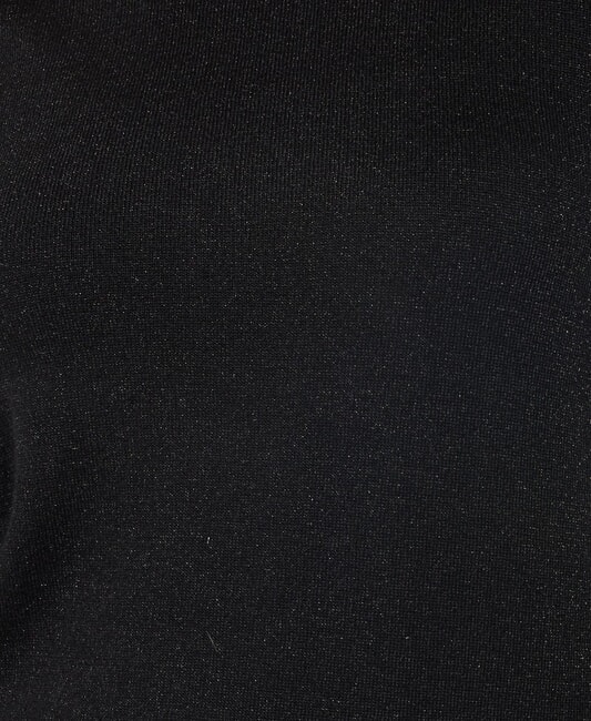 PARANA Lurex-Cardigan mit Rundhalsausschnitt schwarz2 - Damenpullover