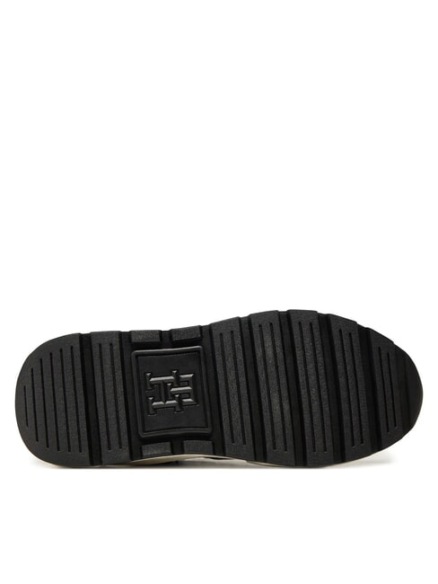 CHUNKY FASHION Ledersneakers Schwarz - Damenschuhe