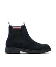 TOMMY HILFIGER HILFIGER OUTDOOR Wildleder-Ankle-Boots Blau - Herrenschuhe - 2