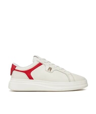 TOMMY HILFIGER POINTY COURT Ledersneakers Wei&szlig; - Damenschuhe - 2