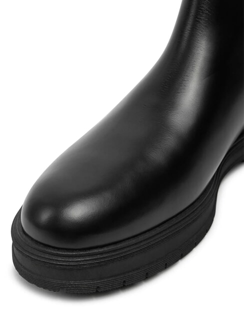 HILFIGER ABRASIV WAR Chelsea-Stiefeletten aus Leder Schwarz - Herrenschuhe