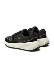 TOMMY HILFIGER CHUNKY FASHION Ledersneakers Schwarz - Damenschuhe - 5