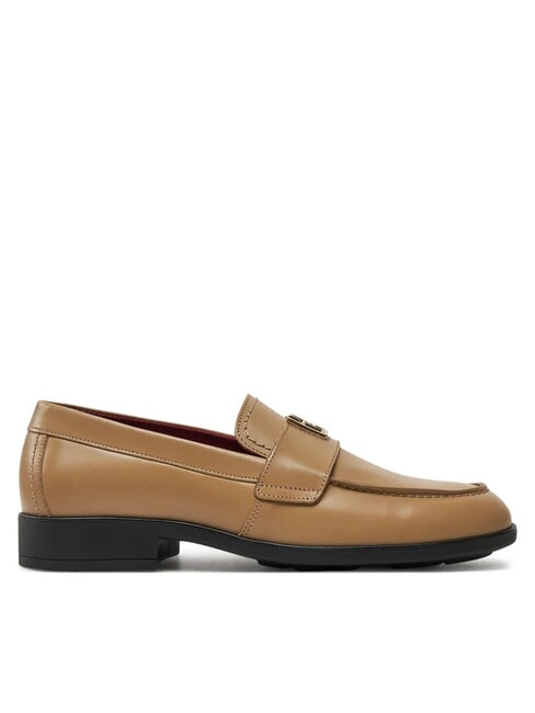 THE LEATHER CLASSIC Damen-Lederslipper khaki - Damenschuhe