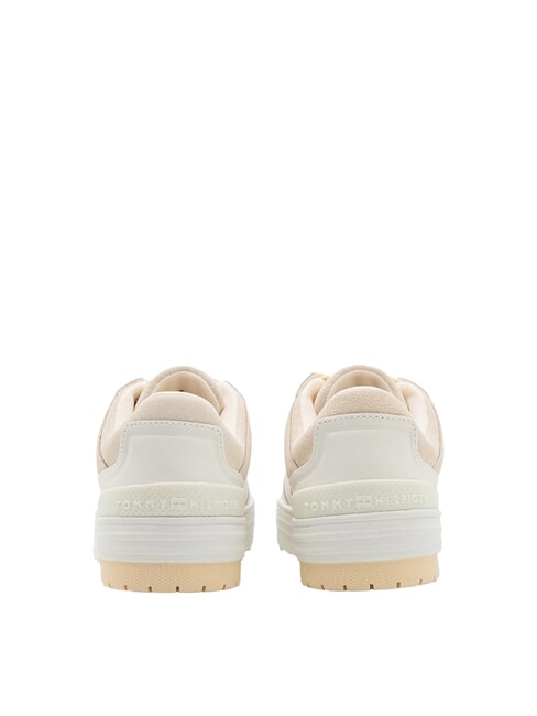 SUEDE STRIPES BASKET Sneaker aus Wildleder Beige - Damenschuhe