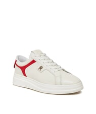TOMMY HILFIGER POINTY COURT Ledersneakers Wei&szlig; - Damenschuhe - 3