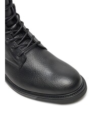 TOMMY HILFIGER HILFIGER OUTDOOR Lederstiefeletten mit gepolstertem Schaftrand Schwarz - Herrenschuhe - 3