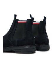 TOMMY HILFIGER HILFIGER OUTDOOR Wildleder-Ankle-Boots Blau - Herrenschuhe - 5