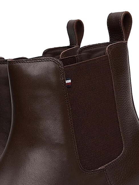 FLEXIBLE HILFIGER Herren-Lederstiefeletten braun - Herrenschuhe