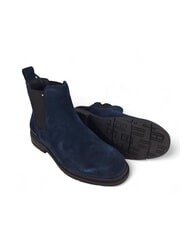 TOMMY HILFIGER FLEXIBLE HILFIGER Wildleder-Ankle-Boots Blau - Herrenschuhe - 4
