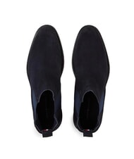 TOMMY HILFIGER CORE RWB HILFIGER Wildleder-Ankle-Boots Blau - Herrenschuhe - 5