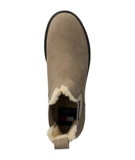 TOMMY HILFIGER TH JEANS Stiefeletten aus Nubukleder khaki - Damenschuhe - 4