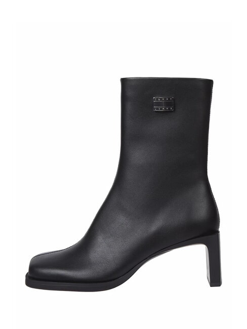THE SOHO Stiefeletten mit eckiger Spitze und Absatz Schwarz - Damenschuhe