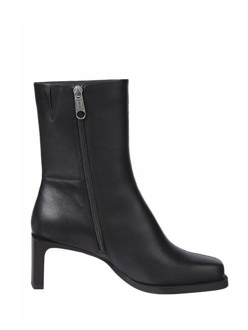 THE SOHO Stiefeletten mit eckiger Spitze und Absatz Schwarz - Damenschuhe