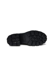 TOMMY HILFIGER TH JEANS Lederstiefeletten mit mittelhohem Absatz Schwarz - Damenschuhe - 5