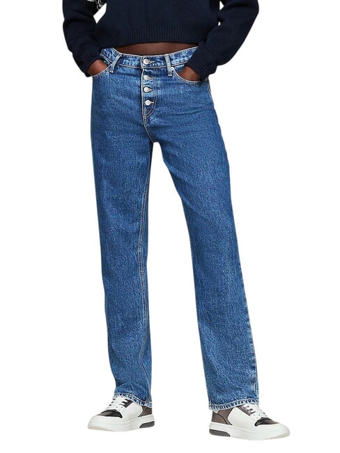 TOMMY JEANS Ledersneakers Wei&szlig;silber - Damenschuhe