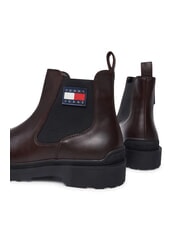 TOMMY HILFIGER TOMMY JEANS CHELSEA LEATHER  Stiefeletten aus Leder braun - Herrenschuhe - 3