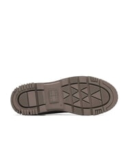 TOMMY HILFIGER TH JEANS  Hohe Stiefeletten aus Leder grau - Damenschuhe - 7