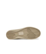 TOMMY HILFIGER TH JEANS Ledersneaker mit Applikation Ecru - Damenschuhe - 7