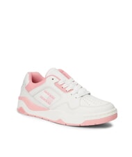 TOMMY HILFIGER TJW NEW BASKET Ledersneakers Rosa - Damenschuhe - 3
