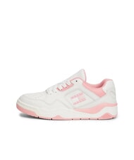 TOMMY HILFIGER TJW NEW BASKET Ledersneakers Rosa - Damenschuhe - 4
