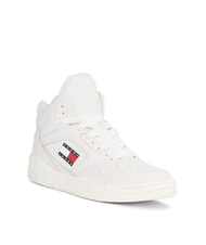 TOMMY HILFIGER TJW NEW BASKET MC Ledersneakers Ecru - Damenschuhe - 3
