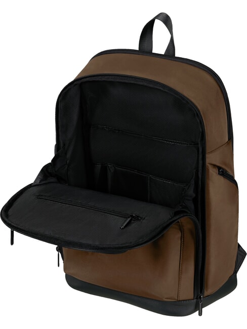 RELYON 15,6" Laptop-Rucksack braun - Rucks&auml;cke f&uuml;r Schule &amp; Freizeit