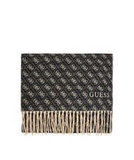 GUESS 4G LOGO Fransenschal SCHWARZ - Schals - 3