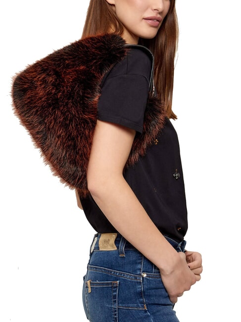 KATIA Umh&auml;ngetasche braun und schwarz mehrfarbig - Damentaschen