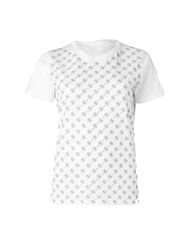 GUESS ALLOVER Baumwoll-T-Shirt - T-Shirts und Tops f&uuml;r Damen