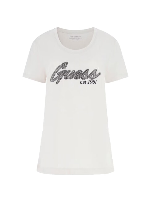 HOT FIX Baumwoll-T-Shirt ged&auml;mpfter Stein - T-Shirts und Tops f&uuml;r Damen