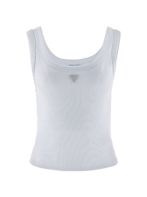 TRIANGLE PATCH Tanktop purwei&szlig; - T-Shirts und Tops f&uuml;r Damen