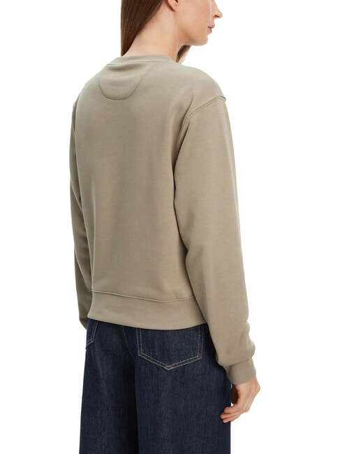 STUDDED LOVE Rundhals-Sweatshirt mit Nieten-Print Salbeiblatt - Sweatshirts Damen