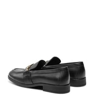 TOMMY HILFIGER TH  Ledermokassins Schwarz - Damenschuhe - 3