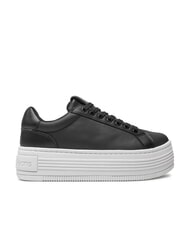 CALVIN KLEIN BOLD PLATF LOW Ledersneakers Schwarz - Damenschuhe - 2