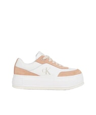 CALVIN KLEIN BOLD FLATF LOW LACE Turnschuhe Wei&szlig; - Damenschuhe - 3