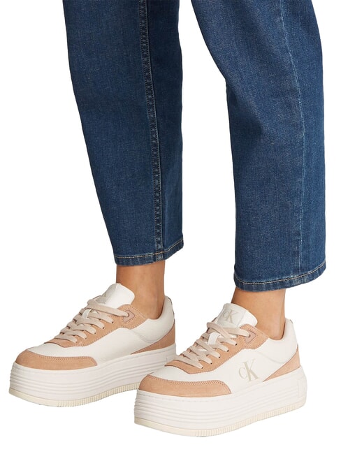 BOLD FLATF LOW LACE Turnschuhe Wei&szlig; - Damenschuhe