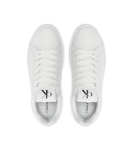 CALVIN KLEIN BOLD PLATF LOW Ledersneakers Wei&szlig; - Damenschuhe - 4