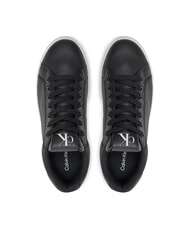 CALVIN KLEIN BOLD PLATF LOW Ledersneakers Schwarz - Damenschuhe - 4