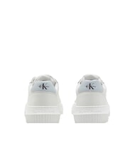 CALVIN KLEIN CK JEANS  Chunky Cupsole Turnschuhe aus Leder Wei&szlig; - Damenschuhe - 5