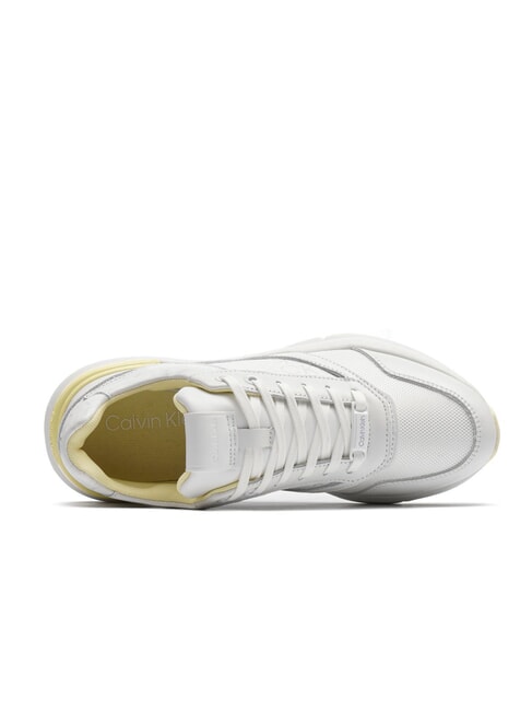 EPI MONO MIX Ledersneakers Wei&szlig; - Damenschuhe